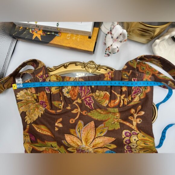 🆕 SIR THE LABEL 🧿 NWOT Floral Linen Minidress, Mojave Print - Sz 1 US XS - Picture 15 of 16